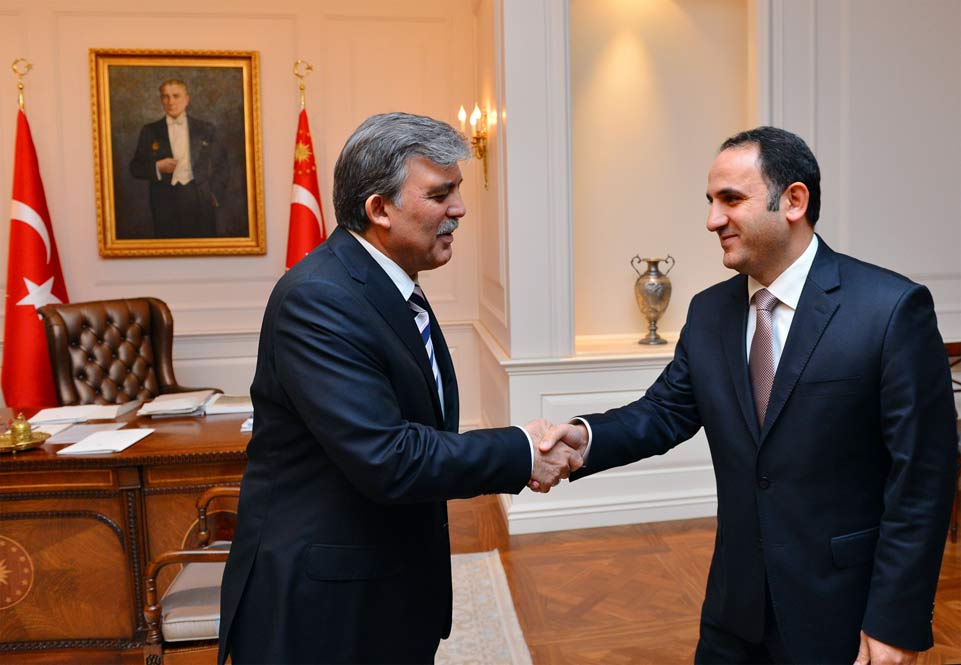 T.C. Cumhurbaşkanı Sayın Abdullah Gül, YTB Başkanı Doç. Dr. Kudret Bülbül’ü Çankaya Köşkü’nde Kabul Etti