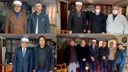 İskeçe Müftüsü Ahmet Mete’ye ziyaretler sürüyor