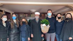 BTAYTD Yönetim Kurulundan Müftü Mete’ye geçmiş olsun ziyareti
