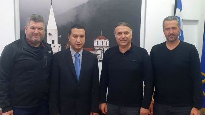 Kızılay İzmir Konak Şube Başkanı Yassıköy Belediyesi'ni ziyaret etti