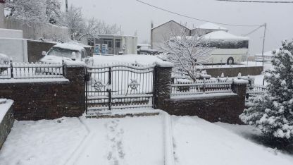 Rodop ilinde dağlık bölgede bazı okullar tatil edildi