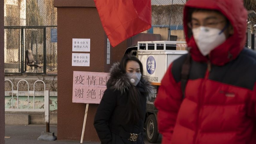 Çin'de Kovid-19 vakalarındaki artış nedeniyle sokağa çıkma yasağı