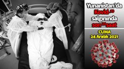 Yunanistan'da Kovid-19 salgınında son 24 saat