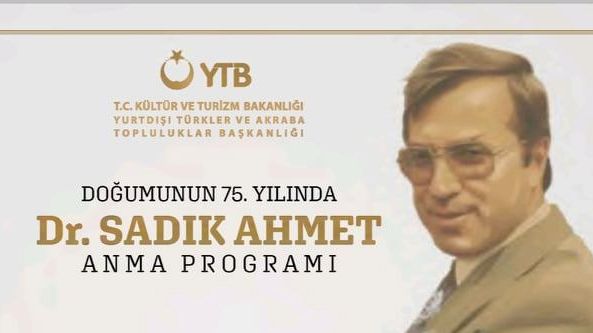 Dr. Sadık Ahmet Türkiye'de Cumhurbaşkanlığı Külliyesinde anılacak