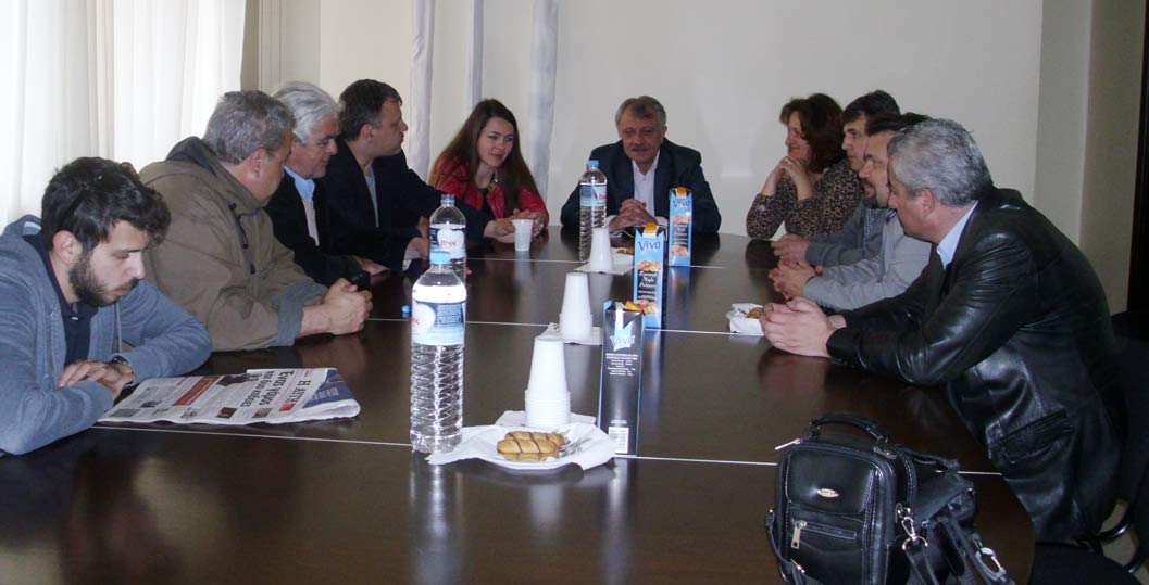 HRİSTOPULOS VE KARAYUSUF BTAYTD’Yİ  ZİYARET ETTİ