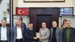Ankaralı avukatlar Gümülcine Türk Gençler Birliği'ni ziyaret etti