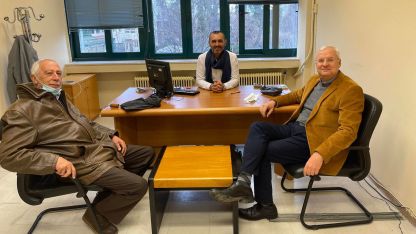 İlhan Ahmet Eyalet Başkan Yardımcılarını ziyaret etti