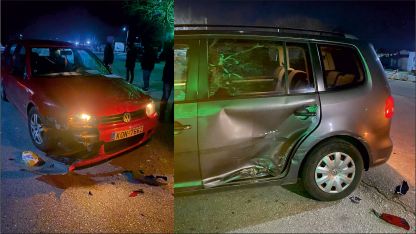 Karacaoğlan köyünde trafik kazası