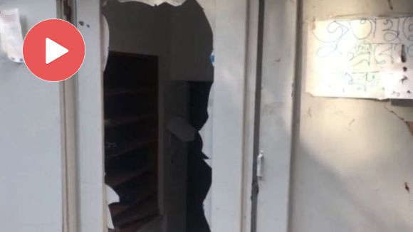 VİDEO | Atina'da mescide bombalı saldırı