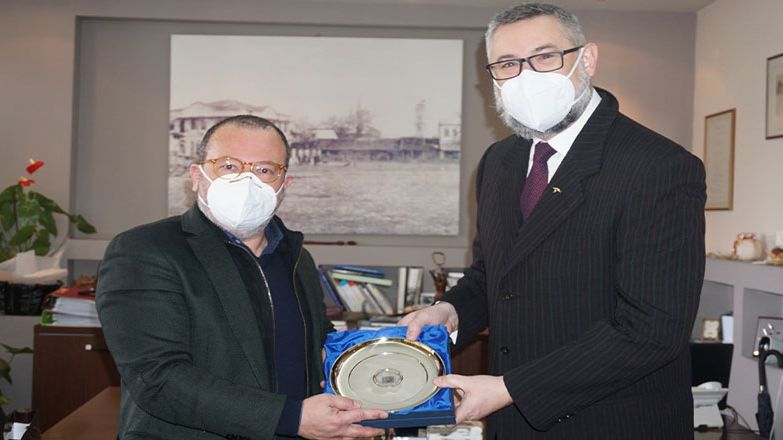 Yunanistan-Avustralya Büyükelçisinden Garanis’e ziyaret