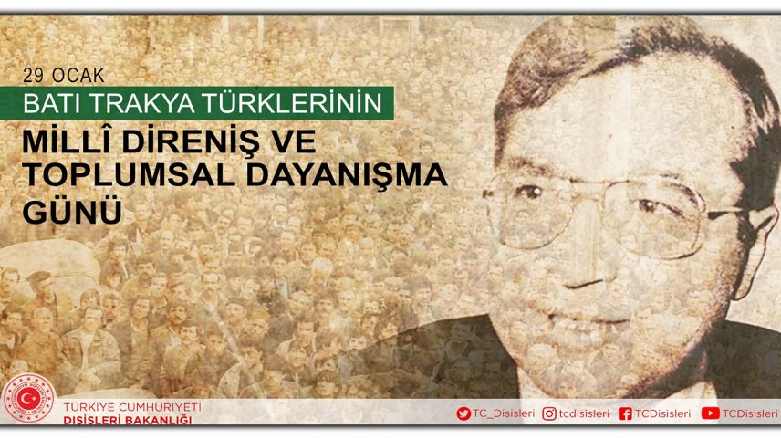 Türkiye: Batı Trakyalı kardeşlerimizin daima yanında olacağız