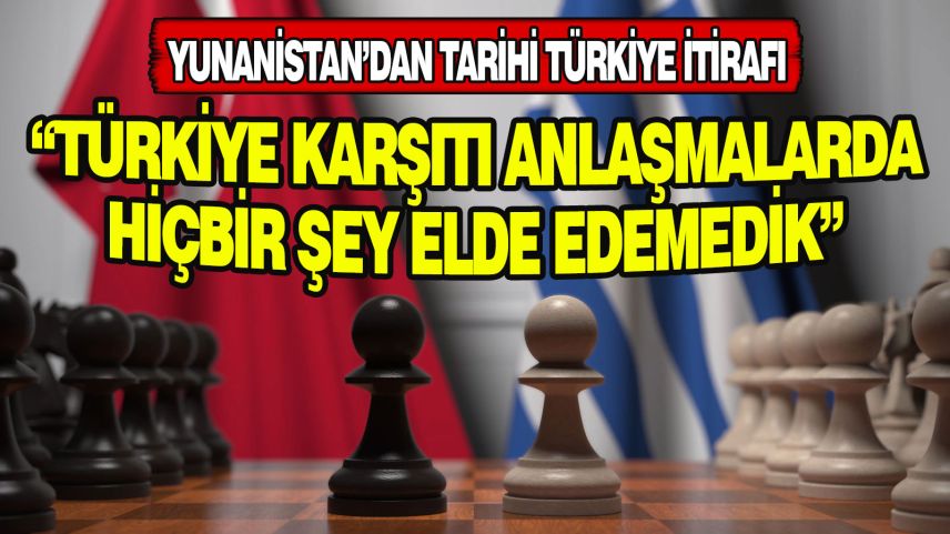Yunanistan: 'Türkiye karşıtı anlaşmalarla hiçbir şey elde edemedik'