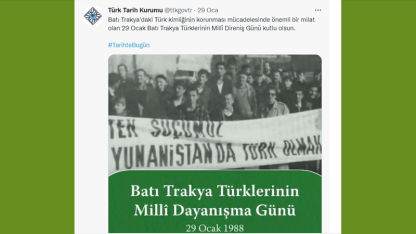 Türk Tarih Kurumu'ndan videolu 29 Ocak kutlaması