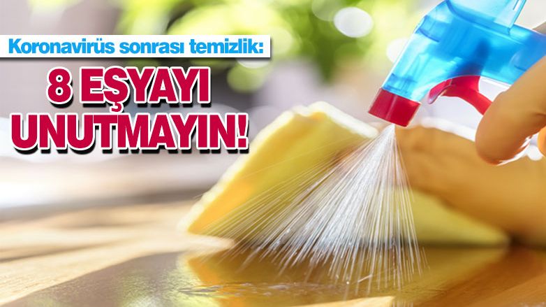 Koronavirüs sonrası temizlik!