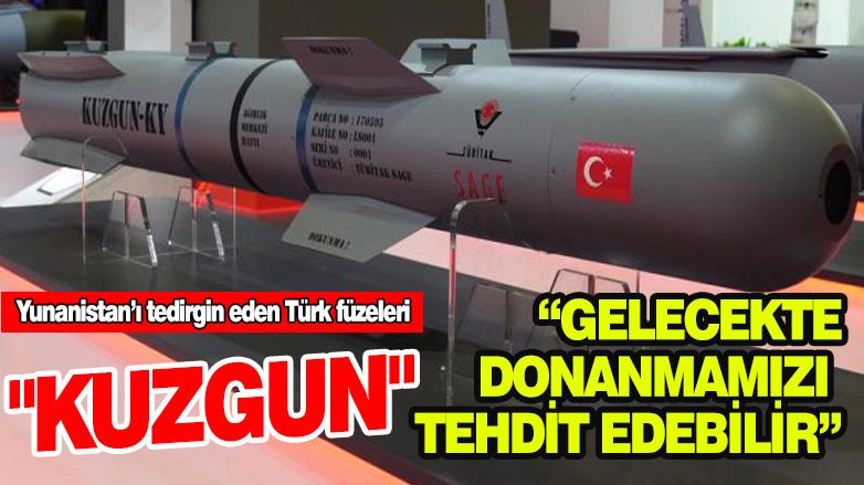 Yunanistan'ı tedirgin eden Türk füzeleri