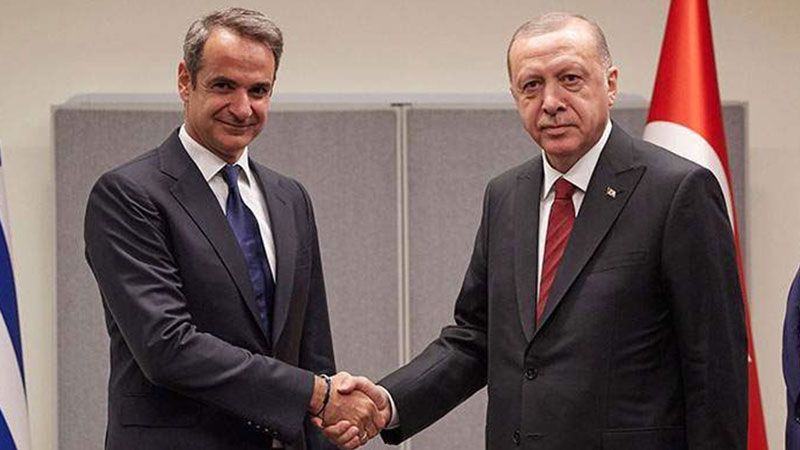 Cumhurbaşkanı Erdoğan'dan Başbakan Miçotakis'e teşekkür