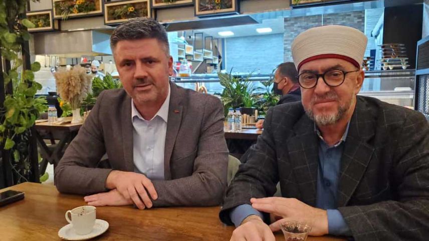 Mustafçova Belediye Başkanı Müftü Mete’yi ziyaret etti
