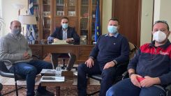 Συνάντηση με εκπροσώπους της Ένωσης Ξενοδόχων Θράκης