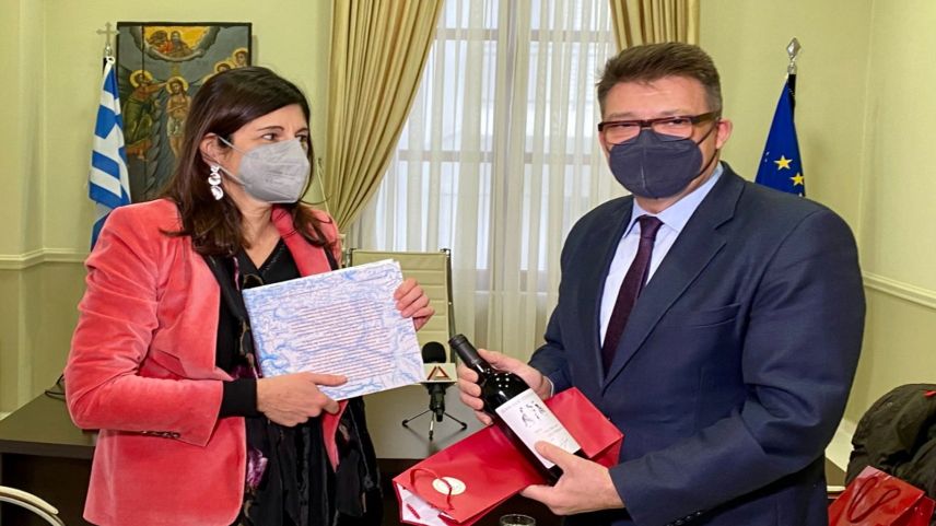 Fransa'nın Selanik Başkonsolosu’ndan Dedeağaç temasları