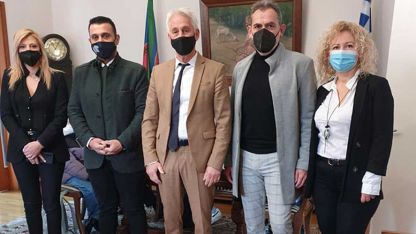 Erasmus+ programına katılan öğrenciler İskeçe Belediye’sini ziyaret etti