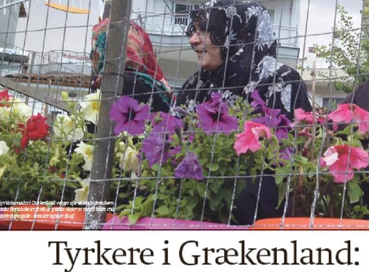 Batı Trakya Türk Azınlığı’nın sorunları Almanya’daki Dan azınlığın gazetesi Flensborg Avis’te