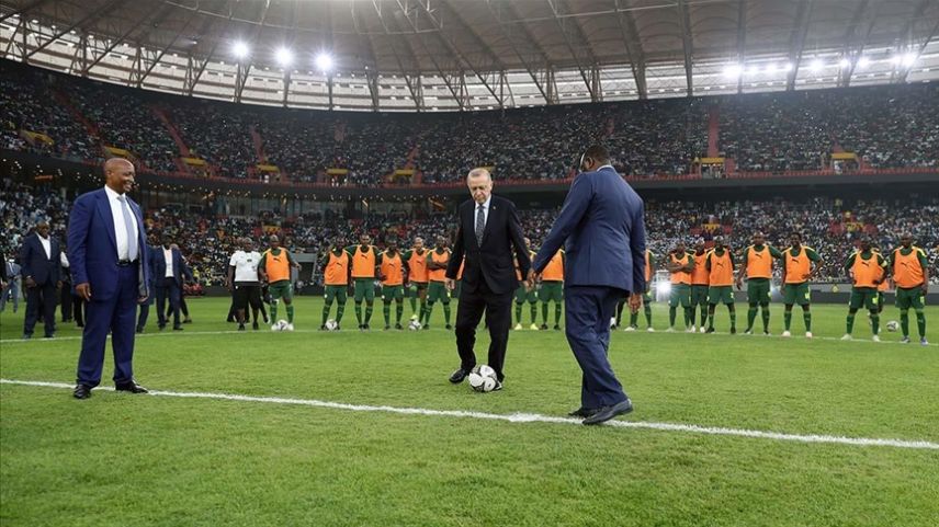 Senegal Stadı, Cumhurbaşkanı Erdoğan'ın katıldığı törenle açıldı