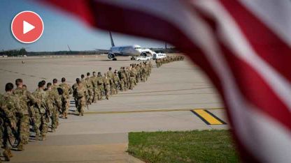 ABD'nin gönderdiği askeri birlikler Letonya'ya konuşlandı