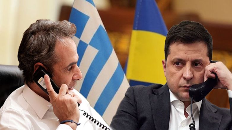Miçotakis, Ukrayna Devlet Başkanı Zelensky ile görüştü