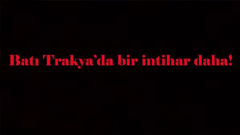 Bir soydaş kendini ağaca asarak intihar etti