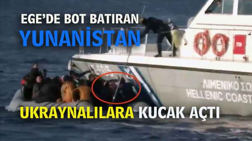 Yunanistan'ın mülteci politikası: Ukraynalılar bize, diğerleri denize