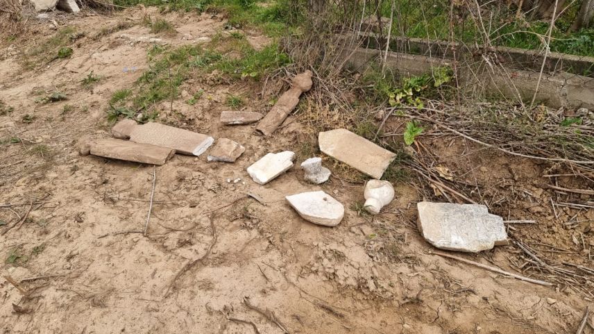 İskeçe’de Müslüman mezarlığı yok ediliyor