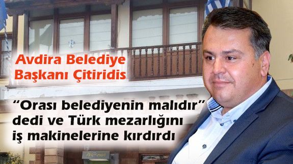 Çitiridis: Orası belediyenin malıdır 
