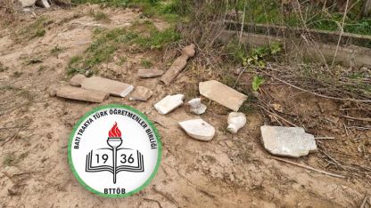 BTTÖB, İskeçe’de Türk mezarlığın tahrip edilmesini kınadı