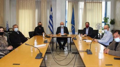 Tütün Kooperatifi temsilcileri, Metios’la görüştü