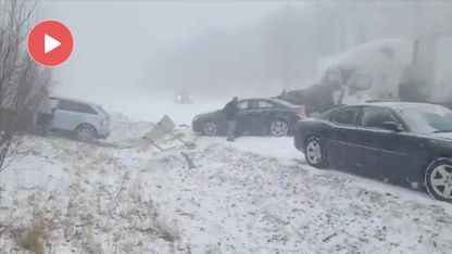 80 aracın karıştığı kazada 6 kişi hayatını kaybetti