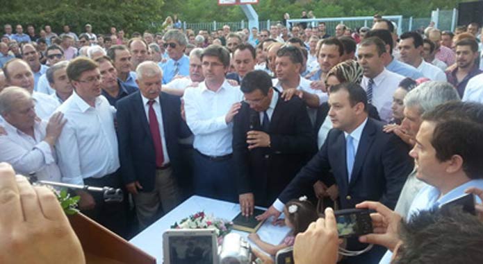 Mustafçova Belediyesi'nde yeni meclis yemin etti
