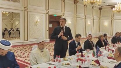 HÖH Başkanı Mustafa Karadayı iftar verdi