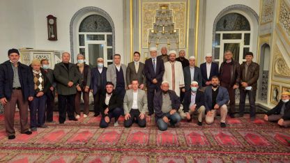 Büyük Derbent köyünde geleneksel iftar sofrası kuruldu