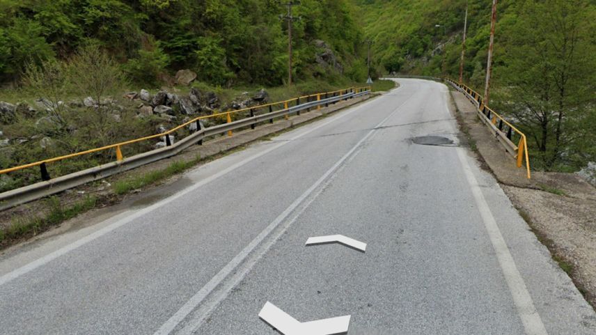 8. kilometredeki köprü artık tek şerit!