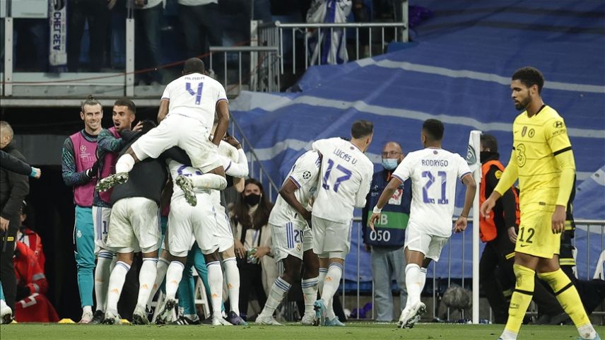 Real Madrid, UEFA Şampiyonlar Ligi yarı finalinde