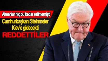 Almanya Cumhurbaşkanı Steinmeier: Ukrayna beni istemiyor