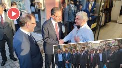 VİDEO | Bakan Kasapoğlu Gümülcine esnafını gezdi, soydaşlarla hasbihal etti