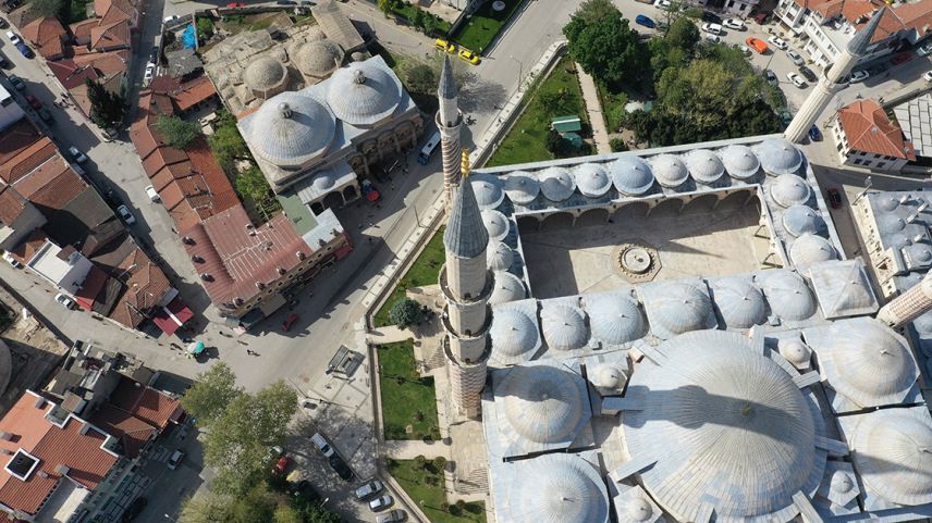 Edirne: Üç Şerefeli Cami farklı yapısıyla ön plana çıkıyor