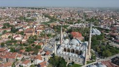 Edirne: Üç Şerefeli Cami farklı yapısıyla ön plana çıkıyor