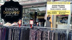 Giyim Mağazası sahibi Mehmet Abdülhalim bayramınızı kutlar
