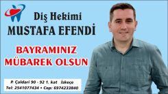 Diş Hekimi Mustafa Efendi'den Ramazan Bayramı kutlaması