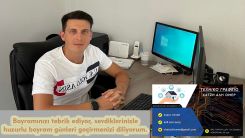 Makine Mühendisi Ömer Haci Ali hayırlı bayramlar diledi