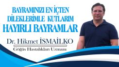 Dr. Hikmet İsmailko'dan bayram kutlaması