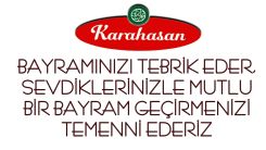 Karahasan'dan bayram tebriği