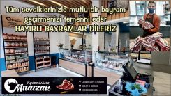 Et ve Et ürünleri BACAK hayırlı bayramlar diler